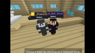 Bloxdio Bedwars with Xiao one of the richest players on surival 2222!