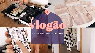 DIA DE VIAJAR! fazendo as malas, o que tem na bolsa, lanchinhos, downloads da Netflix etc