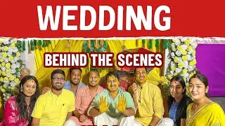 Wedding vlog || Behind the scenes||