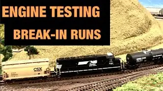 ENGINE TESTING BREAK-IN RUNS