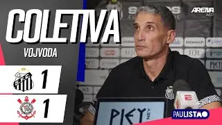 COLETIVA VOJVODA | AO VIVO | Santos x Corinthians - Paulistão 2026