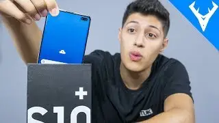 Olha ele! Galaxy S10 Plus Primeiro UNBOXING! Adeus Iphone XS!