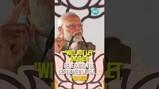 PM Modi Accuses Congress, NC, PDP Of 'Destroying Generations' In J&K