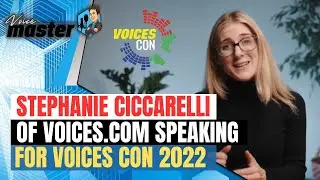 Voice Industry Trailblazer: Stephanie Ciccarelli (Voices.com) at VoicesCON 2022