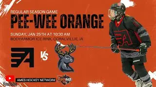 🏒Game 1 &ndash; Ames Flyers Pee-Wee Orange vs Jr. Heartlanders | Road Game