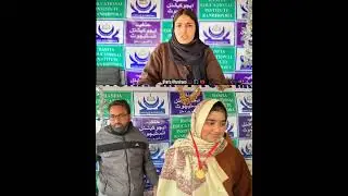 Hanfia Educational High School Kehribal Anantnag Feleciates Students who performed well 