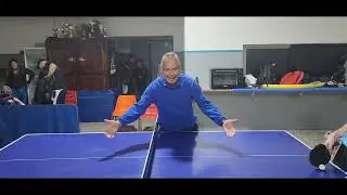 tenis de mesa, corte o empuje