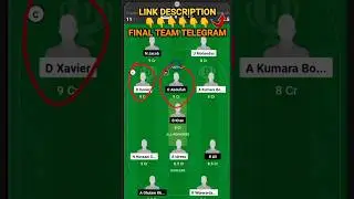 NCMI vs ETF Dream11 Prediction || NCM Investments vs EcovertFM today's match Team #dream11