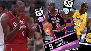 NBA 2K17 My Team - Pink Diamond MJ Cradle Dunk! PS4 Pro 4K