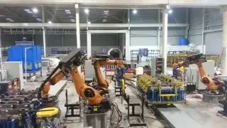 Robotic Welding Automation Line for Load Body Fabrication.