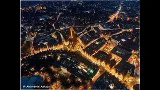 4k Drone cinematic video of M&uuml;nster Germany