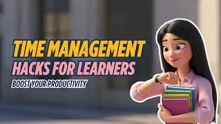 [B1] Time Management Hacks for English Learners | English Listening & Speaking Practice