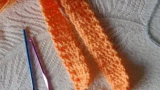 Pyrshang thai&ntilde; RIBBING | Crochet RIBBING with SCBLO