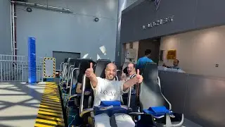 The storm coaster in dubai hills mall ذا استورم كوستر في دبي هيلز مول