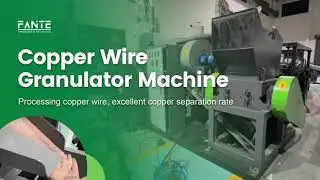 Waste Wires Piling up? Process Fast and Efficiently | Copper Wire Granulator