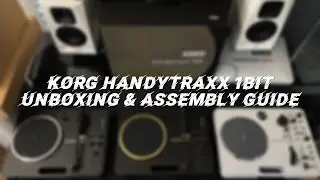 Is This the Best Portable Turntable? Korg Handytraxx 1bit Unboxing & Assembly Guide