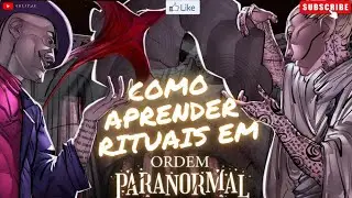 COMO USAR UM RITUAL EM ORDEM PARANORMAL RPG + FICHA AUTOMÁTICA #ordemparanormal
