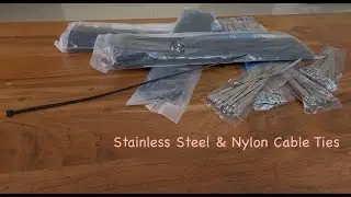 Stainless Steel Cable Tie Ball Lock Type Zip Wire Organizer | Self Locking Nylon Cable Ties