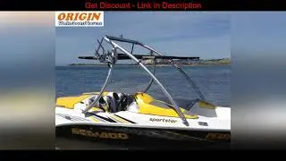 ⚡️ Origin Advancer Boat Wakeboard Tower + 1 Wakeboard Rack Shining Polished
