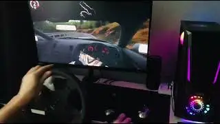 Руль PXN-V99 в Assetto Corsa.