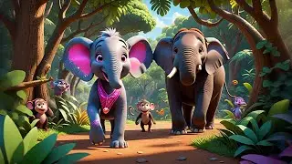 Six Tiny Elephants Count Backwards + More Nursery Rhymes & Kids Songs