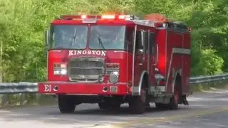 Kingston, MA Fire Dept. Engine 3 Responding