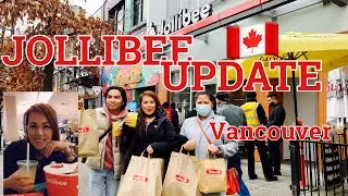JOLLIBEE UPDATE 1 MONTH AFTER VANCOUVER BC #itsourturn #jollibee #jollibeebidaangsaya #vancouver