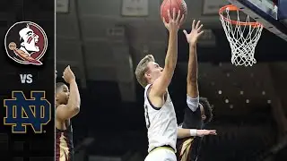 Florida State vs. Notre Dame Men's Basketball Highlights (2020-21)