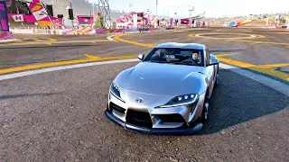 Tuned Toyota GR Supra Forza Horizon 5 - RTX 4050