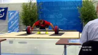 Daniel Dołęga - Baltic Cup 2014 - 172 kg
