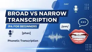 Широкая и узкая транскрипция в фонетике | | МФА для начинающих | Фонетическая транскрипция