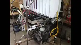 Wood gas ninja test run on propane 5-17-2017