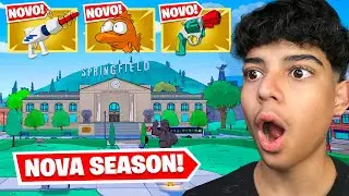 CHEGOU A SEASON DOS SIMPSONS NO FORTNITE!