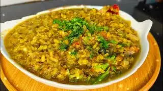 High Protein Split Green Moongdal Curry & Yellow Maize Roti #recipe #healthy