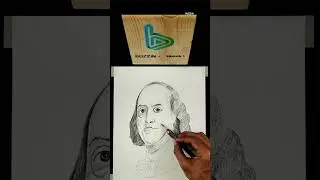 Benjamin Franklin drawing  | How to draw easy Benjamin Franklin face drawing step by step