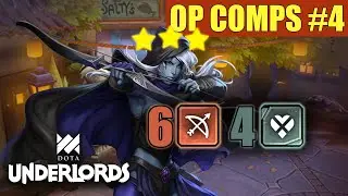 6 HUNTER 4 HEARTLESS OP Combo - Dota Underlords Best Build Season One #4 - Z1CKP Gaming Underlord
