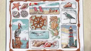 Sunset Shore Sampler 🐚 Готовая работа