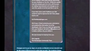 Rs EoC message from jagex