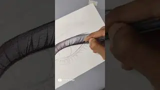 Eye sketch with Pen 🖊️💥#shorts #drawing