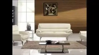 AM-001  - Modern Leather sofa, Contemporary Leather Sofa, Modern Office Sofa at H2Ofurniture.com