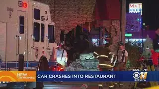 Fort Worth Restaurant Damaged After Car Crashes Into It