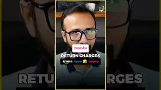 Customer Return Charges on Meesho 💰 #ecommerce #business #meesho #ecommercebusiness #sellonmeesho