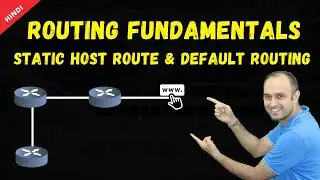 #12 Routing Fundamentals - Static Host Route and Default Routing