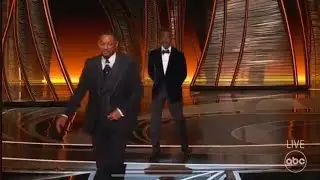 Will Smith Slaps Chris Rock Live At Oscars 2022 (Channel 49 NUmedia Exclusive)