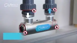 ECO дезинфекция воды. Ультрафиолетовая лампа для бассейнов LifeTech.