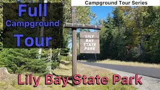 Государственный парк Лили-Бэй — полный тур по кемпингу — New England VanLife