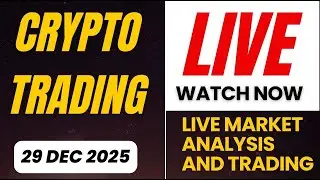 Live crypto trading market analysis 29/12/2025 night #trading #crypto #crypcurruncy #stockmarket