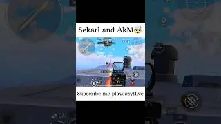Sckarl and AkM🥶😶&zwj;🌫#shorts #bgmi #gaming #vriel #playszzytlive