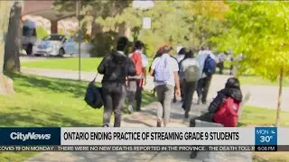Ontario to end 'discriminatory' practice of streaming Grade 9 students