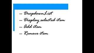 ASP.net DropDownList Controller  Part 1